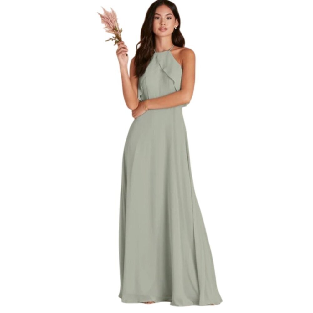 Birdy Grey Evening Dress Jules Dress Dusty Sage Size S